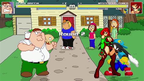 An Mugen 222 Peter Griffin Vs Mysterious Power And Klonoa Youtube