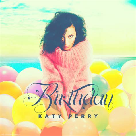 Katy Perry Birthday Remixes Cd Single Borderline Music