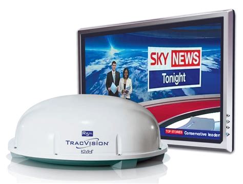 However, a permanent satellite dish mounted to the roof of your caravan or motorhome can be pretty costly. Self seeking satellite dish domes. TracVision R4 domes ...