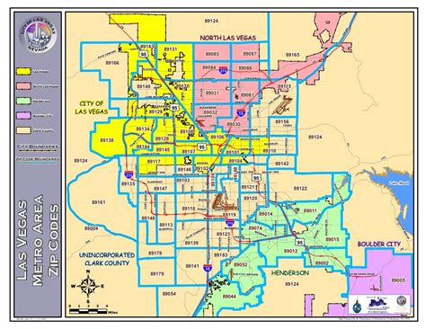 Printable Las Vegas Zip Code Map