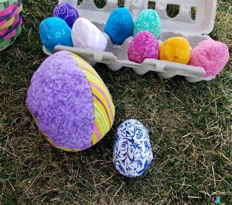 Simple Fabric Easter Egg Tutorial Free Pattern Sew Simple Home