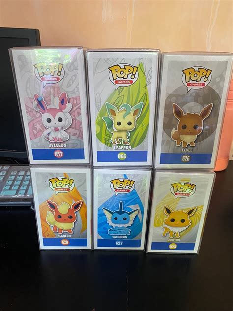 Funko Pop Eevee Evolution Hobbies And Toys Toys And Games On Carousell