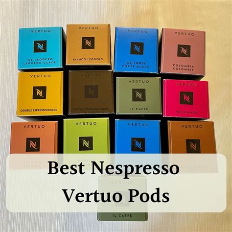 The Seven Best Nespresso Vertuo Pods