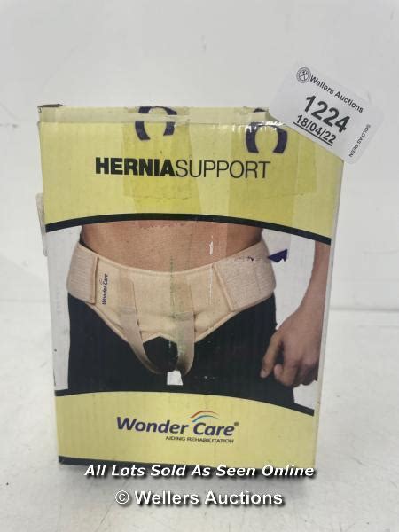 Wonder Care Grey Inguinal Hernia Support Truss For Double Inguinal