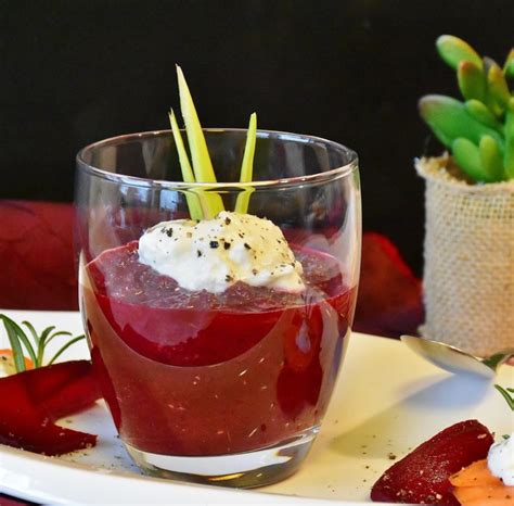 Velouté froid de betteraves au cookeo