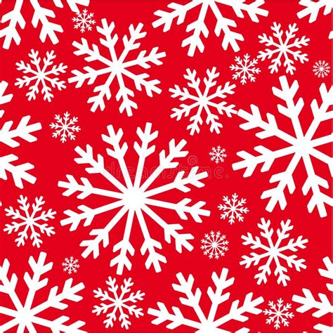 Christmas Texture Snowflakes Stock Vector Illustration Of White