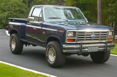 1986 Ford F150 Xl Flareside 4x4 Rare Model Rust Free Southern Truck