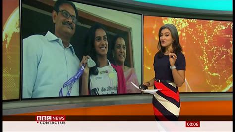 Pv Sindhu Won The Inaugural Bbc Indian Sportswoman Of The Year India Bbc News Th March