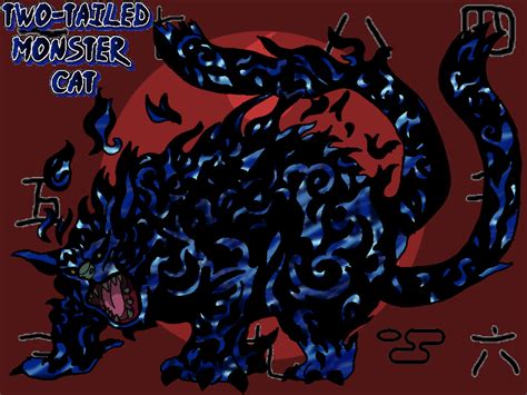 2 Tailed Monster Cat By Tails19950 On Deviantart