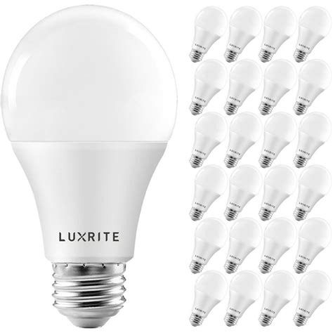 Luxrite A19 Led Dimmable Light Bulbs 15w 100 Watt Equivalent 3000k