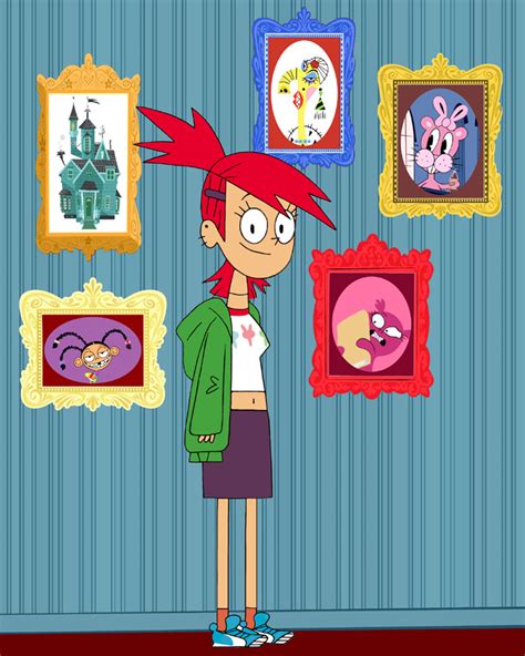 Personalized 8x10 ~ Frankie ~fosters Home For Imaginary Friends