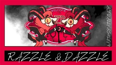 Diy Hazbin Hotel Cards Razzle And Dazzlevariant By Actuallyashley9