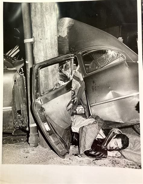 This Nicely Composed Photo Of A Car Accident From 141960 Details In