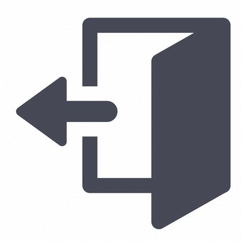 Close Door Exit Logout Out Icon Download On Iconfinder