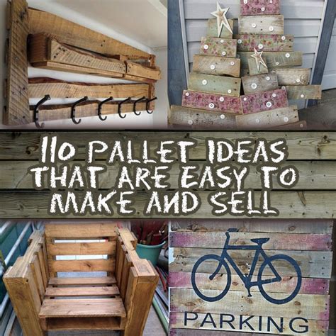 100 Diy Pallet Ideas For Projects That Bulid Are Easy To Make And Sell