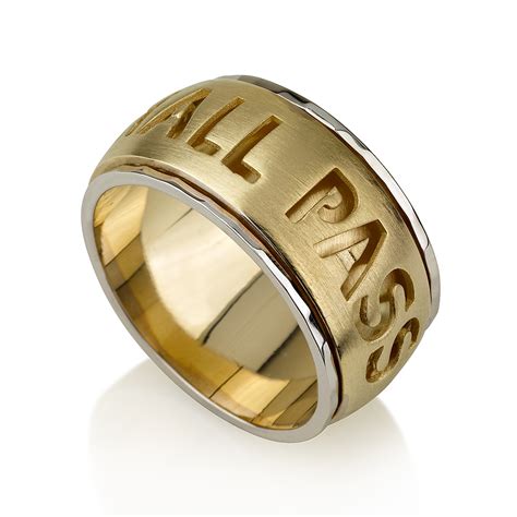 We did not find results for: Buy 14K White Gold Ring with Yellow Gold This too Shall ...