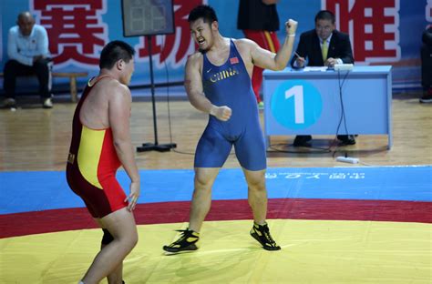 Wrestling World Chinese Wrestlers 120kg