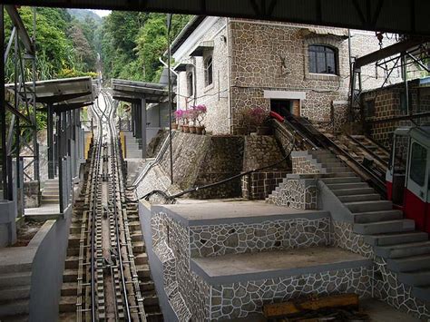 Penang hill is so beautiful scenery.you can see penang island from the hill.by skytrain you can reach penang hill.there is a delicious restaurant visited penang hill with my thirteen year old son and had a fabulous day. The Penang Hill Railway, 2012 - The Middle Station Part 2