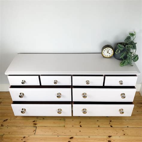 Stag Minstrel Captains Chest Double Chest Of Drawers Etsy