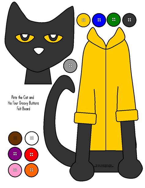 pete the cat printable That are Peaceful | Aubrey Blog
