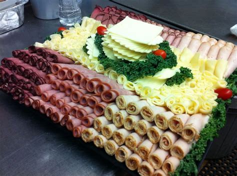 Meat And Cheese Tray Ideas Cold Luncheon Meat And Cheese Trays Salads