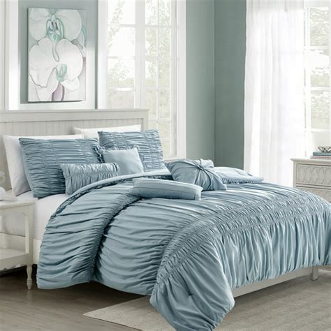 Hgmart Bedding Comforter Set Bed In A Bag 7 Piece Luxury Textured