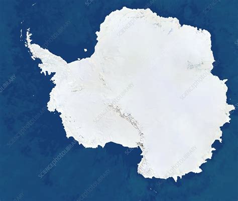 Antarctica Satellite Image Stock Image C0046566 Science Photo