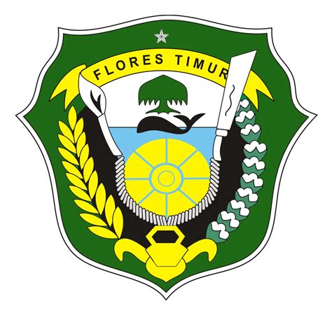 Logo Kabupaten Flores Timur Indonesia Original Terbaru Rekreartive