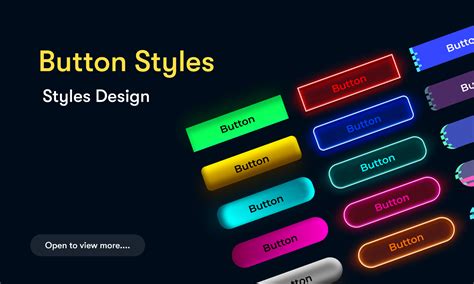 Button Styles Design Figma Community