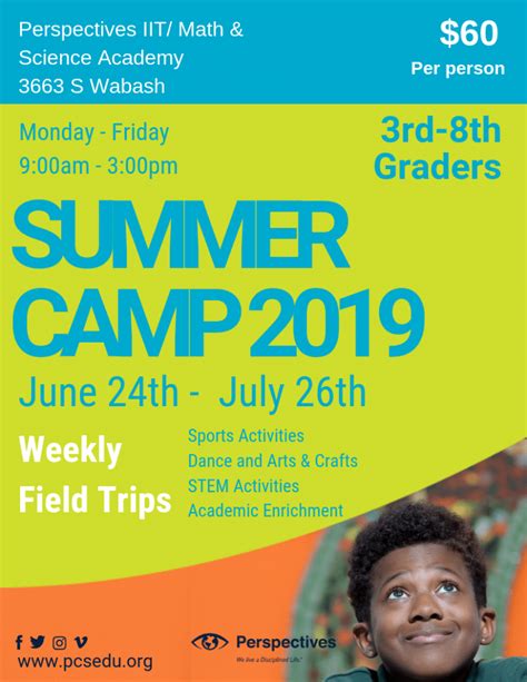 Summer Camp 2019 Perspectives Charter Schools