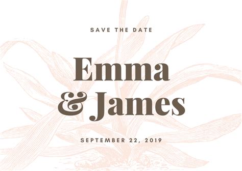Make a save the date card in minutes. Free Online Save the Date Maker - Canva