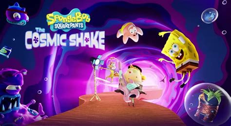 Spongebob Squarepants The Cosmic Shake Announced For Switch