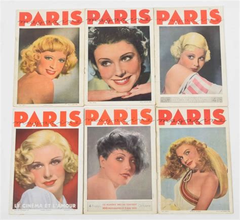 Sold At Auction Erotica French Erotic Magazines 1930s 60s