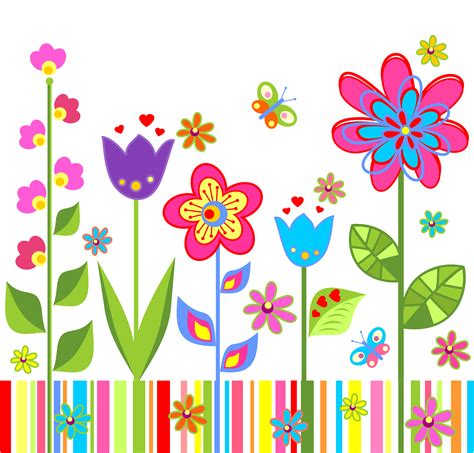Free Clip Art Spring Flowers Clip Art Library