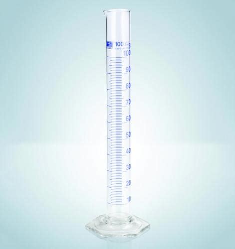 Measuring Cylinders Duran® Tall Form Class B Blue Graduation