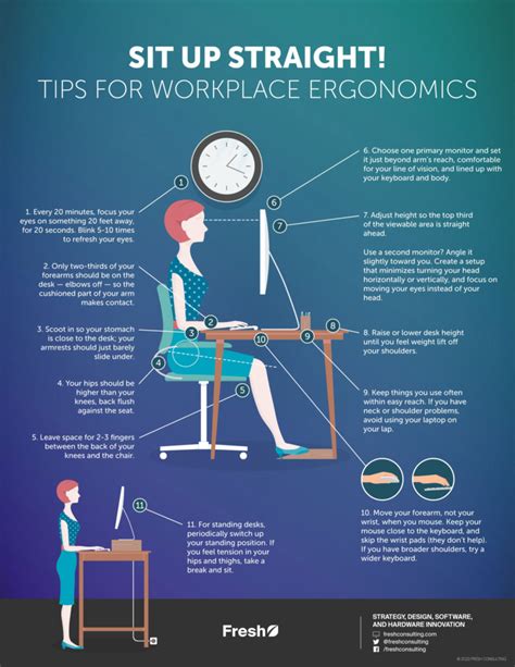 How To Sit Up Straight 23 Tips For Workplace Ergonomics