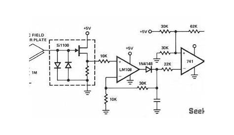 simple proximity sensor circuit diagram