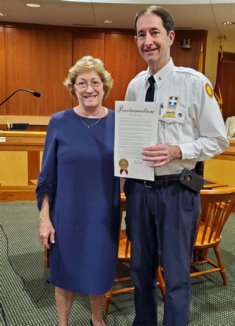Mayor Proclaims First Aid Squad Month - Summit EMS