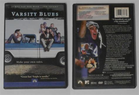 Varsity Blues James Van Der Beek Jon Voight Us Dvd Ebay