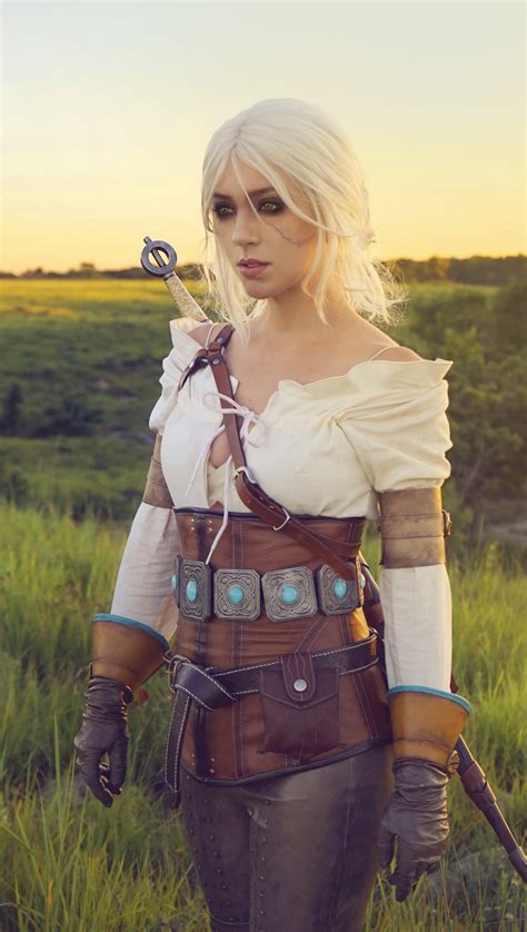 girl in ciris cosplay from the witcher wallpaper id 5409