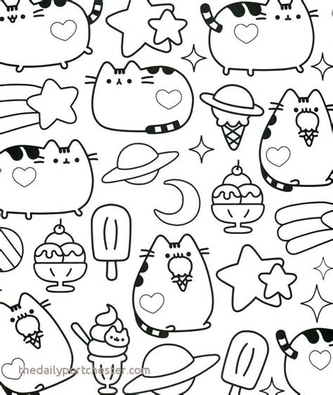 Nyan Cat Coloring Pages Coloring Home