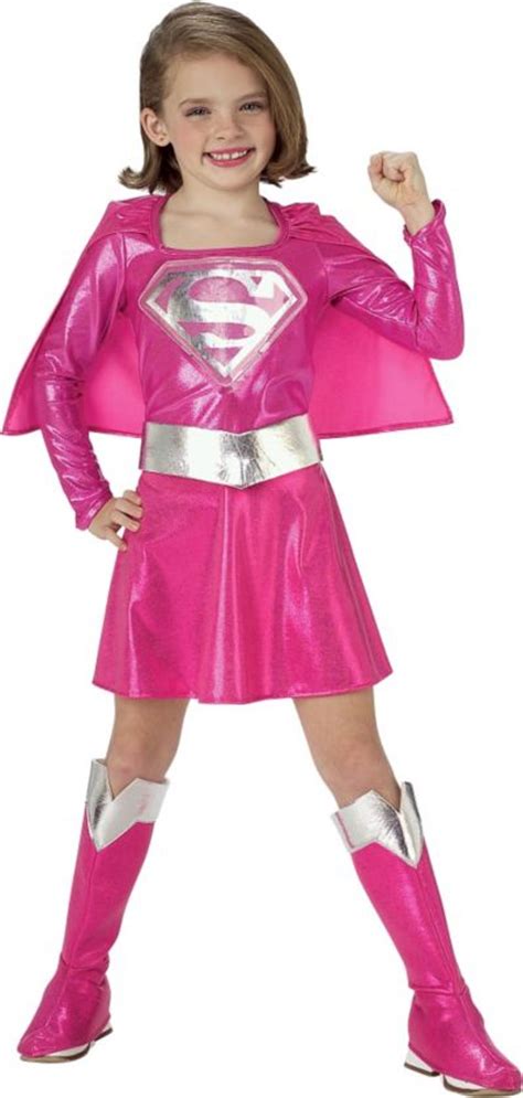 Toddler Girls Pink Supergirl Costume Party City