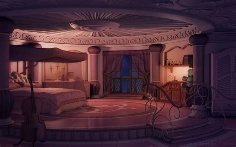 Princesss Room Night By Jakebowkett On Deviantart Episode Backgrounds Castle Rooms