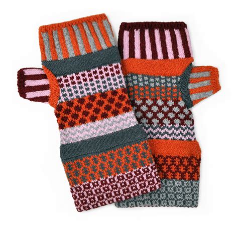 Solmate Socks Mismatched Fingerless Mittens Ebay