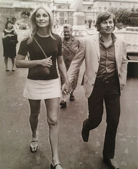 Sharon Tate And Roman Polanski On The Beach In Cannes Sharon Tate My