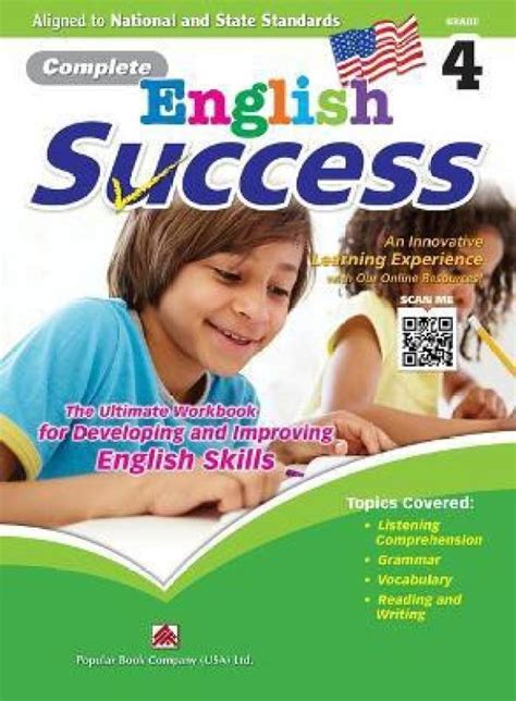Complete English Success Grade 4 Learning Workbook For Forth Grade