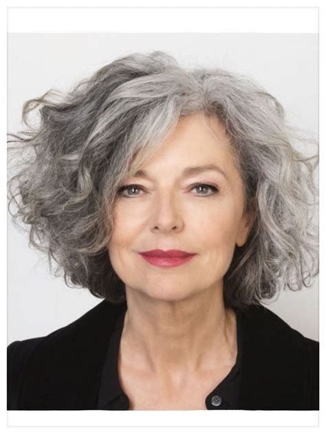 3.7 out of 5 stars. Grey and glorious. | Hair styles, Grey hair color, Curly ...
