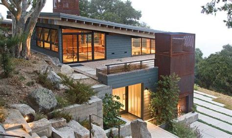 18 Steep Hillside Home Plans You Are Definitely About To Envy - House Plans