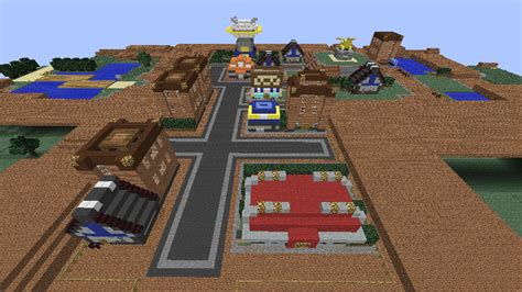 Minecraft Sinnoh Eterna City By Ninjakirby144 On Deviantart