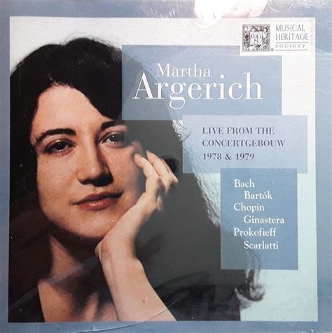 Musical Heritage Society Argerich Live From The Concertgebouw